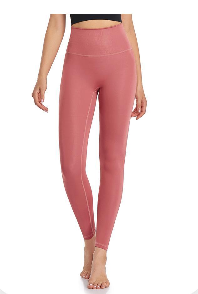 Plus Size Yoga Wear High Waist Pocket Nude Feel Running Workout Pants Skinny Peach Hip Lift Quick-Drying Compression Fitness Pants for Women