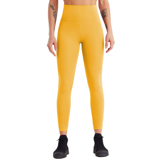 Yoga Pants Women High Waist Quick Drying Fitness Pants Running Nude Feel Sports Tights