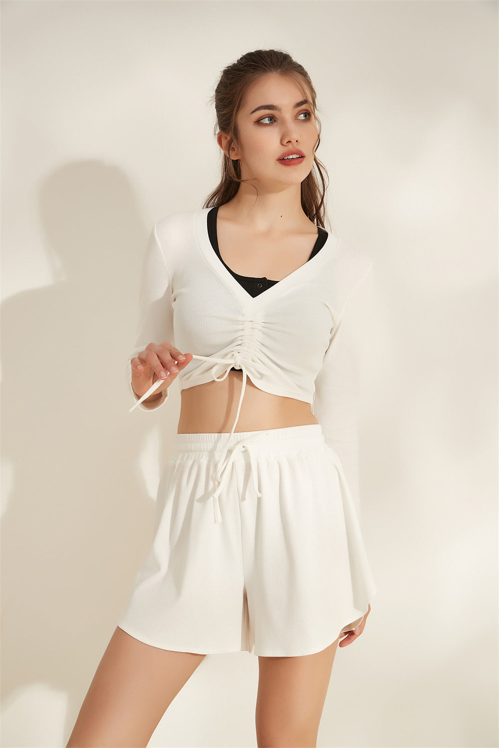 Summer Running Exercise Shorts Girls Wear Slimming Loose Yoga Fitness Sports Pants Breathable