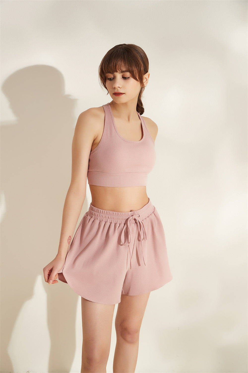 Summer Running Exercise Shorts Girls Wear Slimming Loose Yoga Fitness Sports Pants Breathable