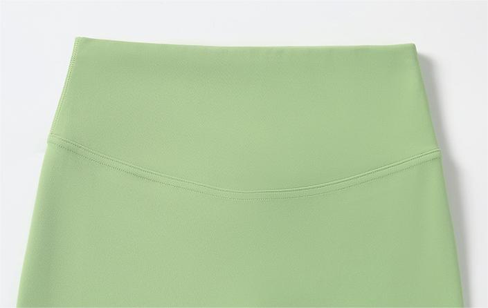 Non Embarrassing Line Anti Curling High Waist Belly Contracting Hip Lifting Yoga Pants Elastic Skin Friendly Sports Shorts Women