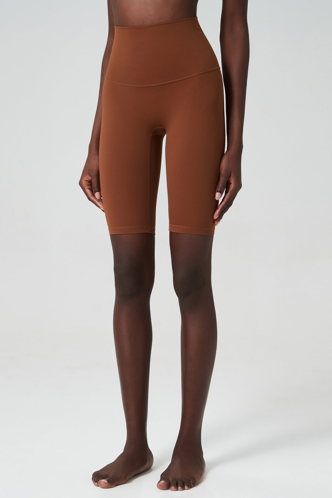 Five-Point Yoga Pants Women Nude High Top Sports Tights Fitness Shorts
