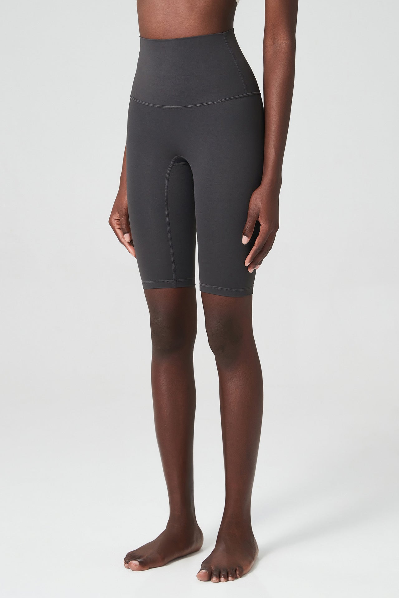 Five-Point Yoga Pants Women Nude High Top Sports Tights Fitness Shorts