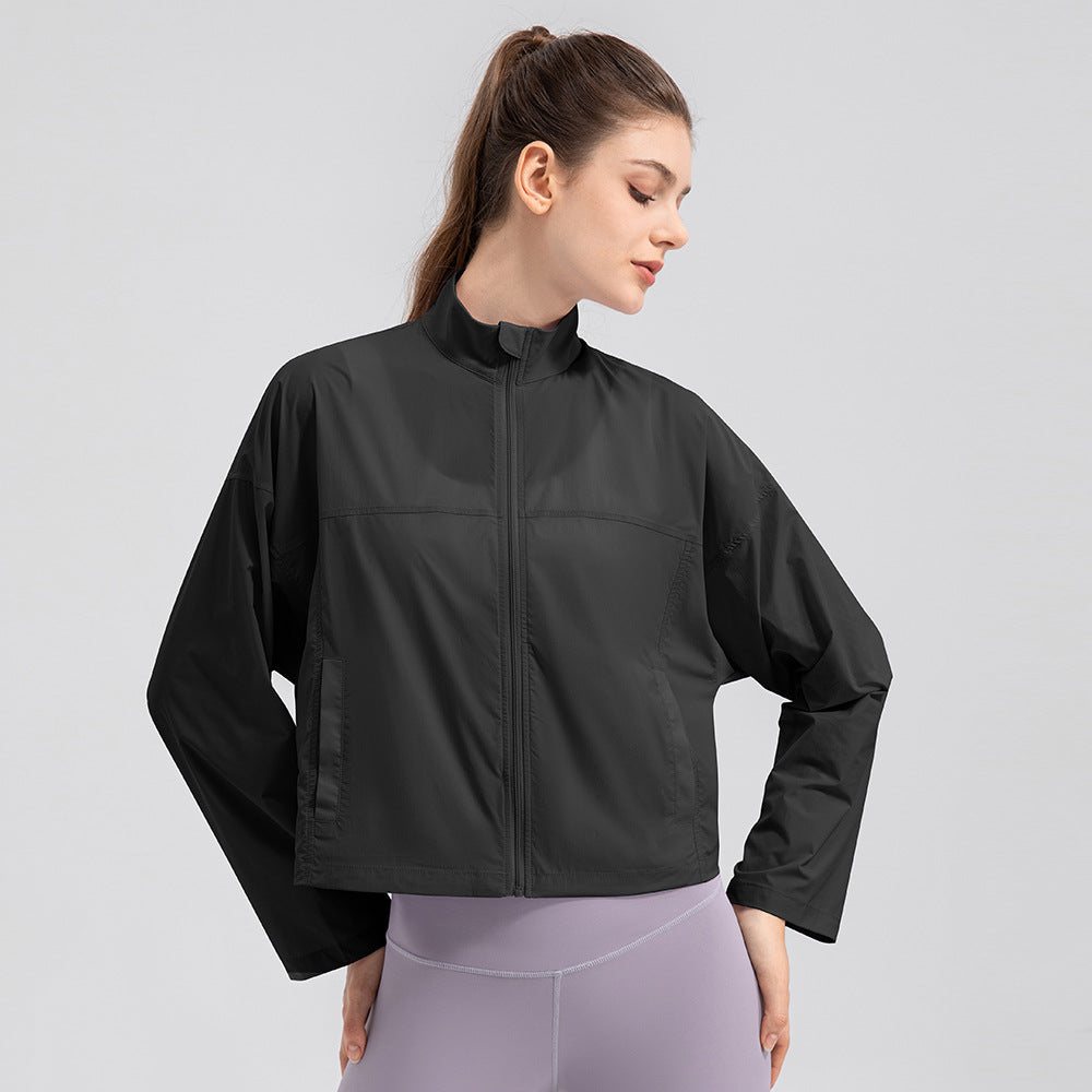 Sun Protection Clothing Women Summer UV Protection Lightweight Breathable Sun Protection Clothing Long Sleeve Quick Drying Outdoor Sports Jacket