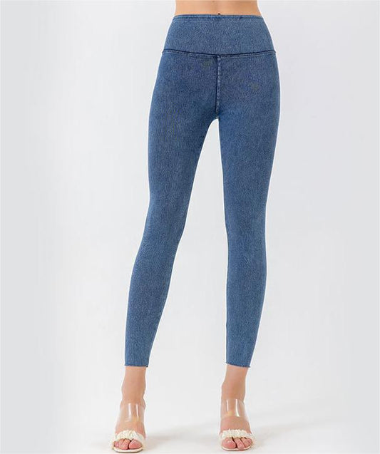 High Waist Barbie Jeans Women Stretchy Slim Fit Hip Raise Skinny Yoga Sports Outerwear Casual Pants