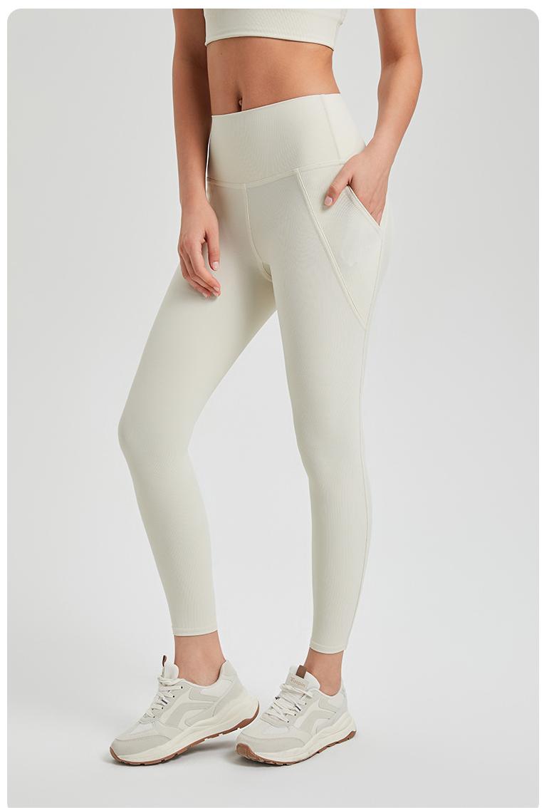 Yoga Pants Women High Waist Peach Hip Lifting Running Sports Leggings Fitness Yoga Wear Outer Wear Trousers