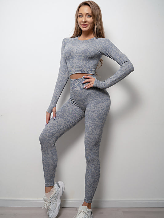 Sports Fever Exercise Workout Outfit High Waist Peach Hip Fitness Yoga Trousers Sports