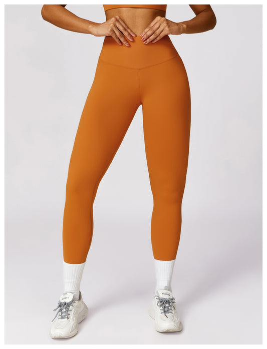 High Waist Hip Lift Quick Drying Yoga Pants Women Slimming Tight Fitness Pants Outer Wear Running Sports Leggings
