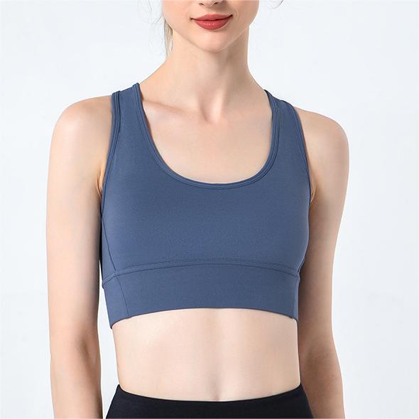 Spring Summer Cloud Sense High Strength Sports Bra Women Running Shockproof Cross Beauty Back Yoga Vest Workout Underwear