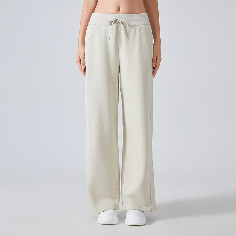 High Waist Wide Leg Sweatpants for Women
