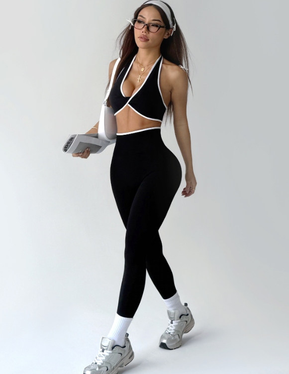 Yoga Clothes Two Piece Sets High Grade Sportswear Women Fitness
