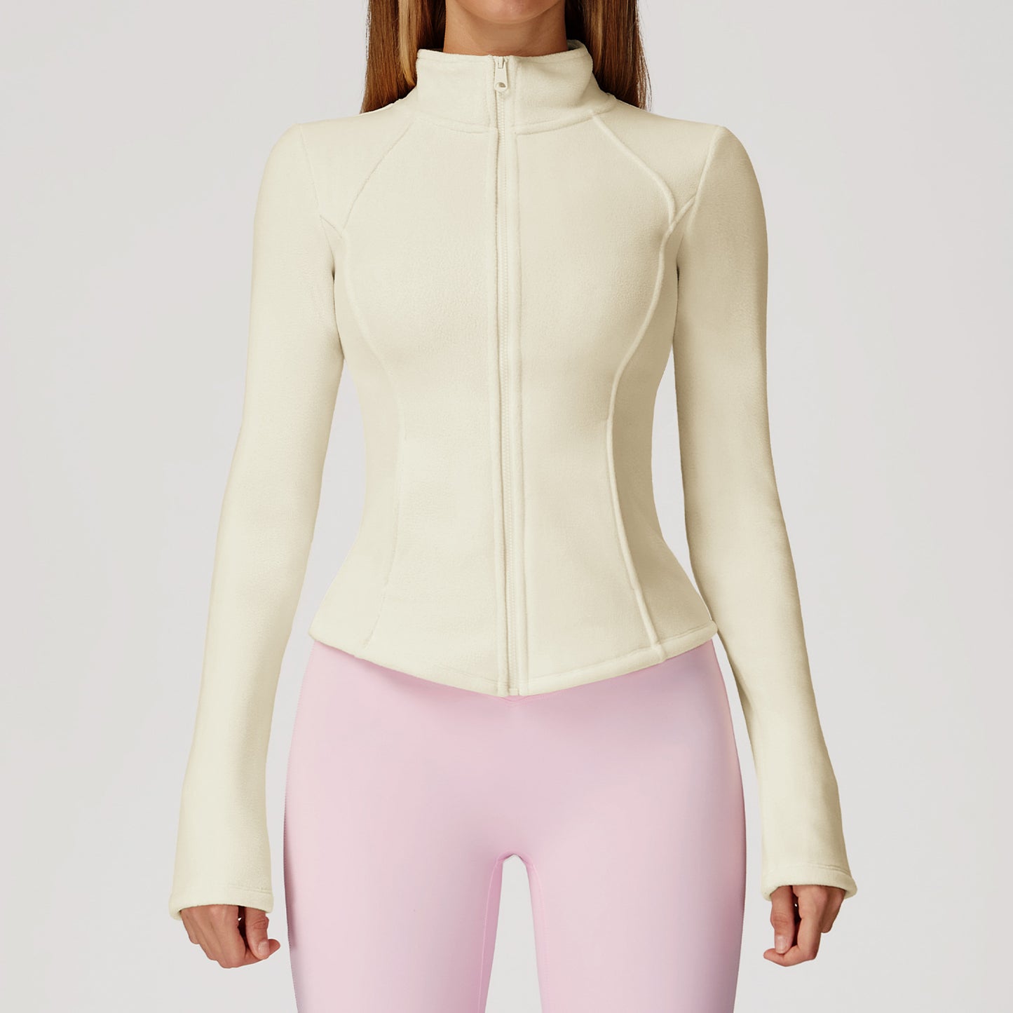 Autumn Winter Fleece Jacket Lambswool High Grade Coat Polar Fleece Outdoor Thick Warm Jacket Women