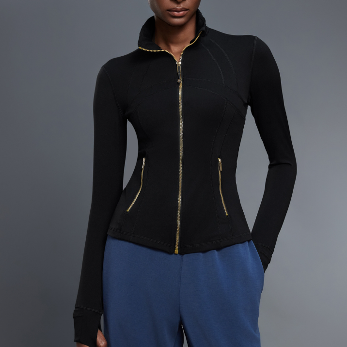Black Gold Zipper
