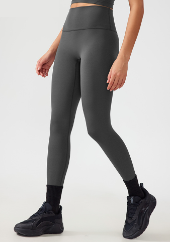 Free Size Average Size Nude Feel Yoga Pants No Embarrassment Line Hip Raise Shaping Sports Workout Ankle Length Pants Women