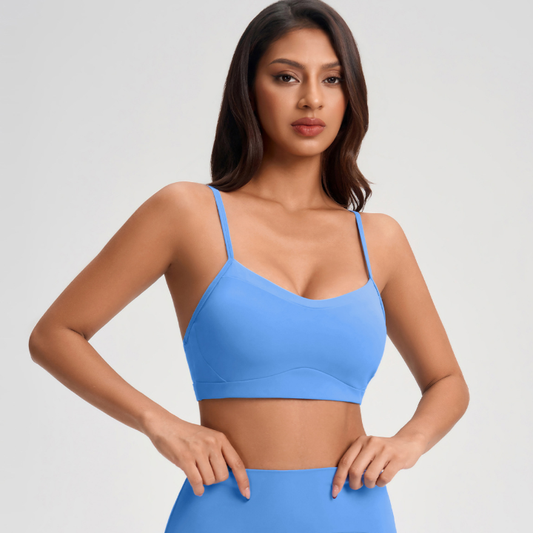 Sports Underwear Women Brushed Hollow Out Cutout out Beauty Back Running Workout Underwear Gather Shockproof Yoga Bra