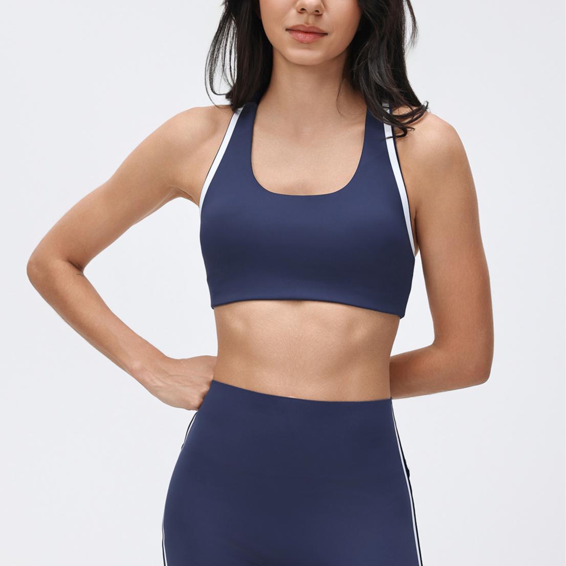 Sports Underwear Women High Strength Support Push up Anti Sagging Bra Running Beauty Back Workout Yoga Vest