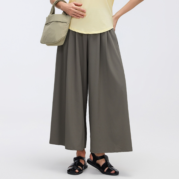 Loose Drooping Pantskirt Women Spring Summer Thin Lazy Casual Wide Leg Pants High Waist Yoga Dance Pants