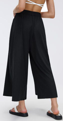 Loose Drooping Pantskirt Women Spring Summer Thin Lazy Casual Wide Leg Pants High Waist Yoga Dance Pants