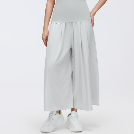Loose Drooping Pantskirt Women Spring Summer Thin Lazy Casual Wide Leg Pants High Waist Yoga Dance Pants