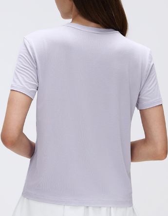 Yoga Short Sleeve Women Summer Casual round Neck Exercise T shirt Top Quick Drying Running Fitness Clothes