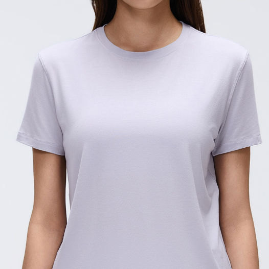 Yoga Short Sleeve Women Summer Casual round Neck Exercise T shirt Top Quick Drying Running Fitness Clothes