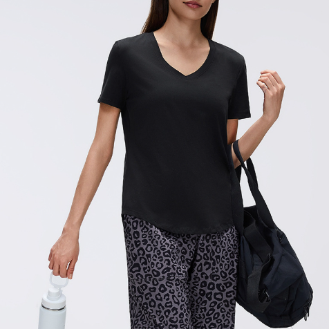 Yoga Clothes Short Sleeve Running Exercise T shirt Women Loose Slimming Training Workout Top Summer Thin
