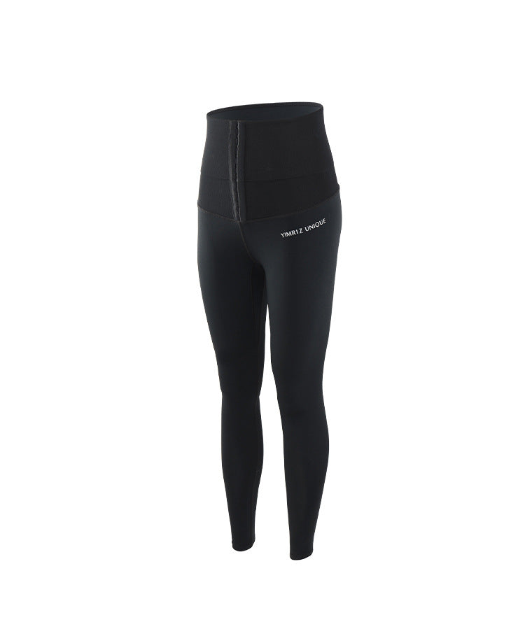 Belly Waist Shaping Fitness Pants for Women High Waist Hip Lift Running Training Pants Yoga Shaping Pants Skinny Pants