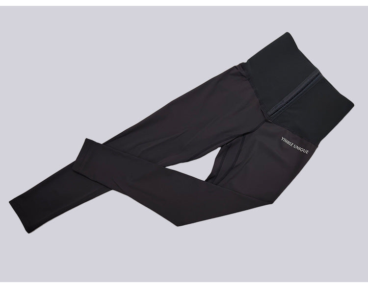 Belly Waist Shaping Fitness Pants for Women High Waist Hip Lift Running Training Pants Yoga Shaping Pants Skinny Pants