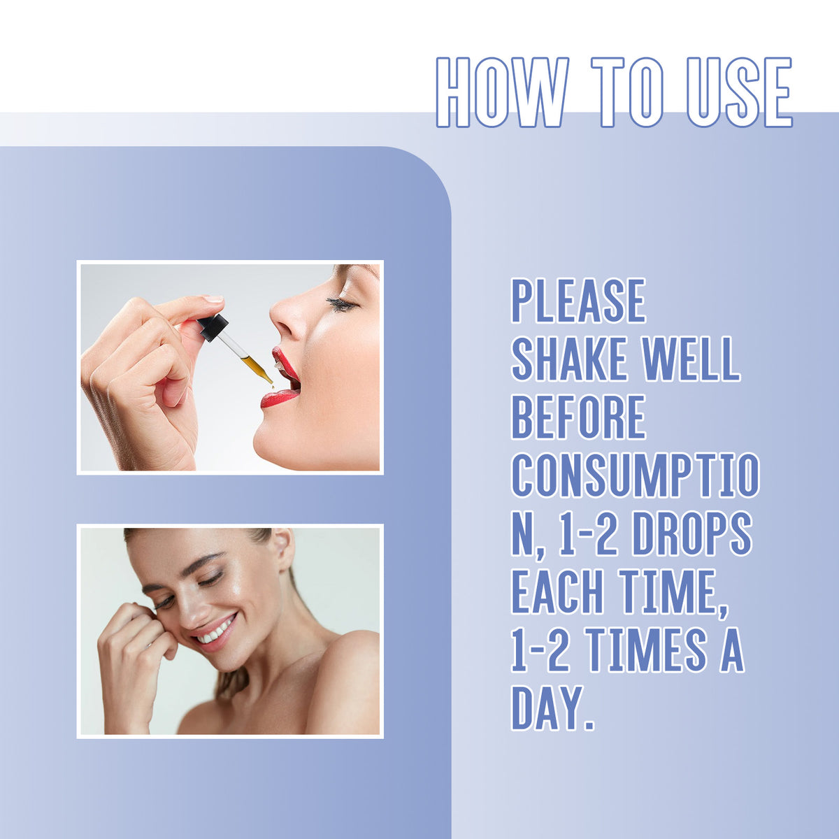 NMN+ Supplement Drops, Replenish Body Energy, Reduce Fine Lines, Repair Skin Elasticity, Firm And Tender Skin