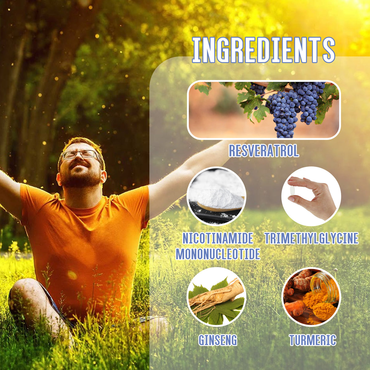 NMN+ Supplement Drops, Replenish Body Energy, Reduce Fine Lines, Repair Skin Elasticity, Firm And Tender Skin