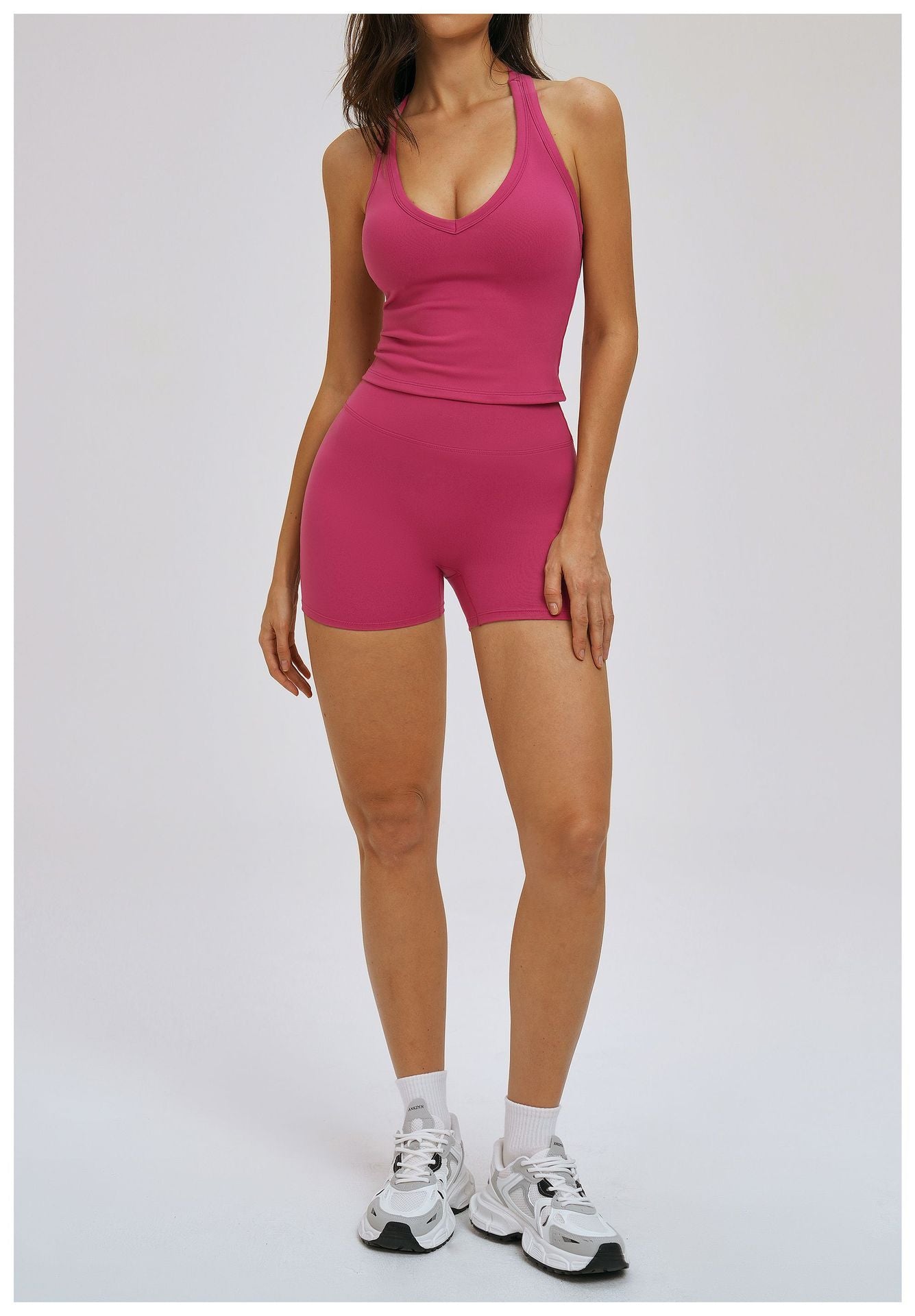 Tight Yoga Vest Hollow Out Cutout out Beauty Back Outdoor All Matching Vest Outdoor Running Exercise Underwear