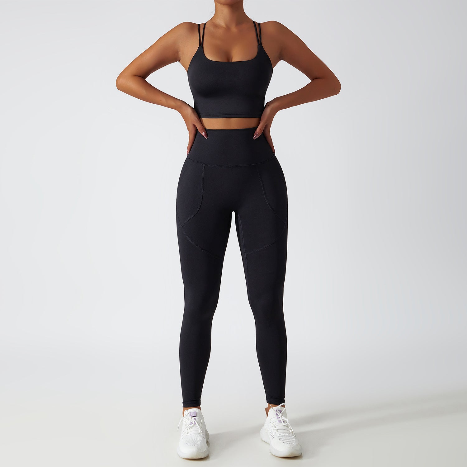 1Bra Trousers Mysterious Black
