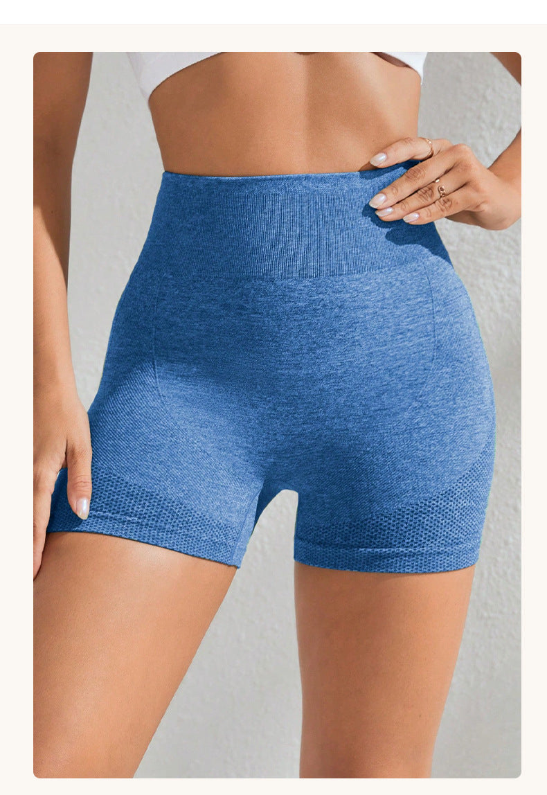 Yoga Pants Women High Waist Peach Hip Quick Drying Skinny Running Fitness Pants Stone Washed Solid Color Sports Pants