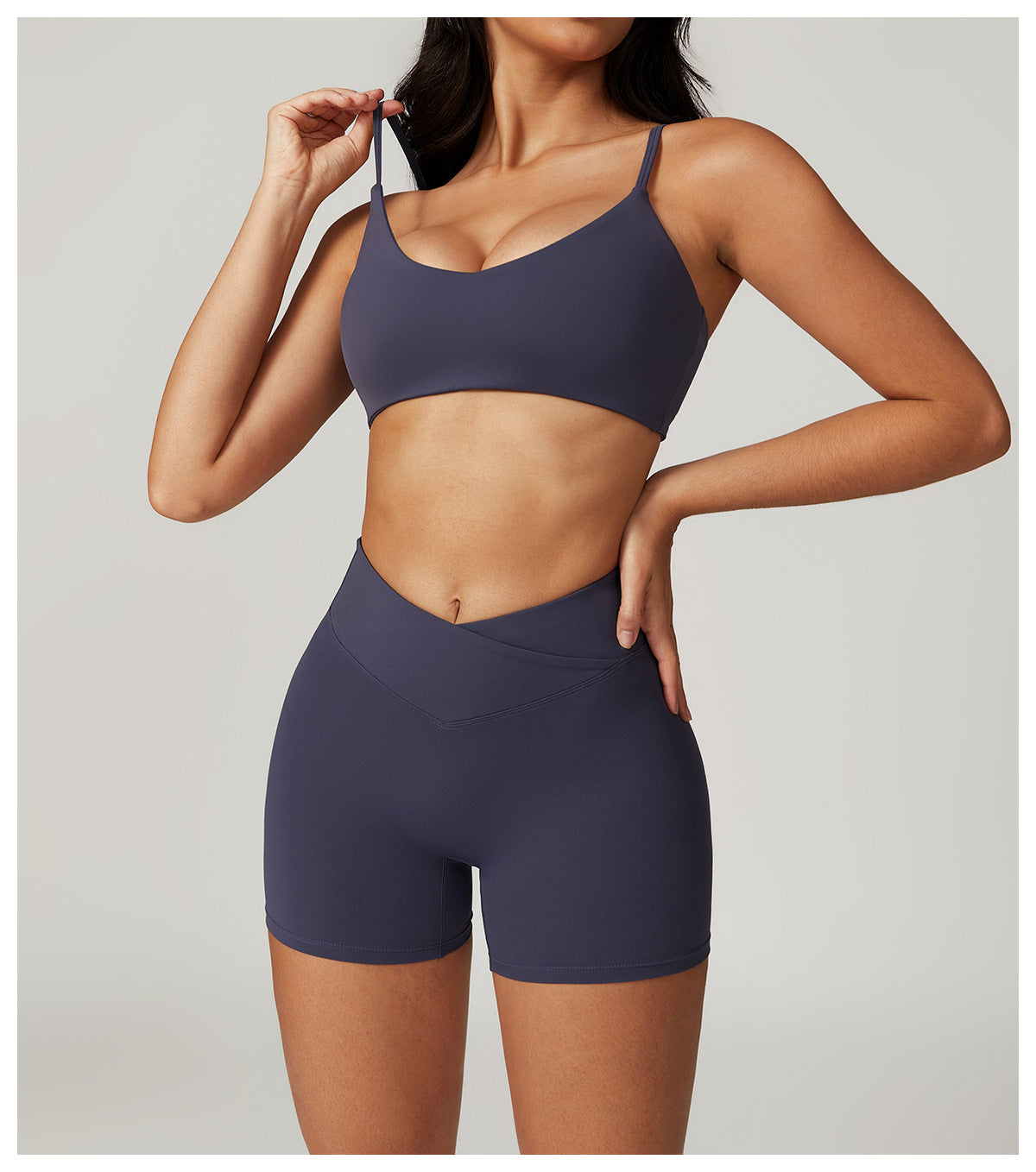 Sollinarry Sustainable Recycled Quick Drying Tight Back Yoga Bra Outer Wear Running Exercise Underwear Fitness Vest Top