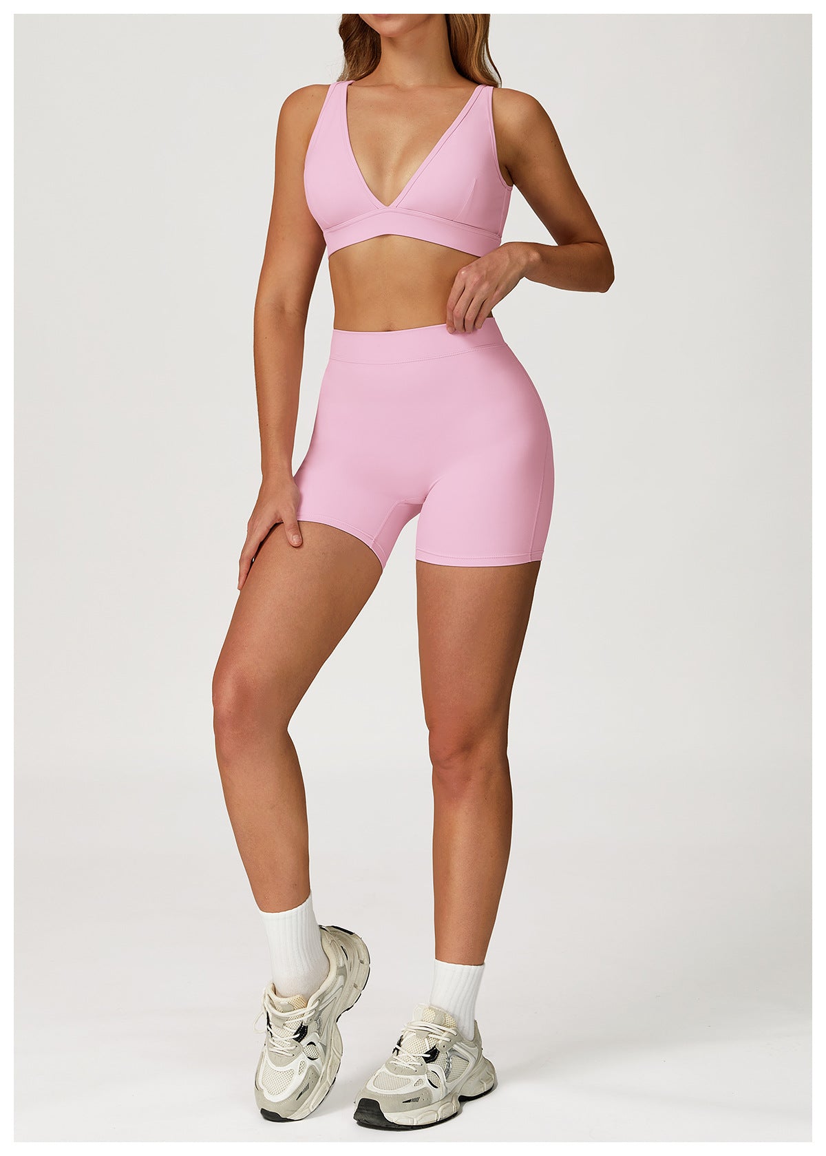 Brushed Yoga Bra Generous Beauty Back Quick Drying Sports Underwear High Sense Sports Running Fitness Clothes