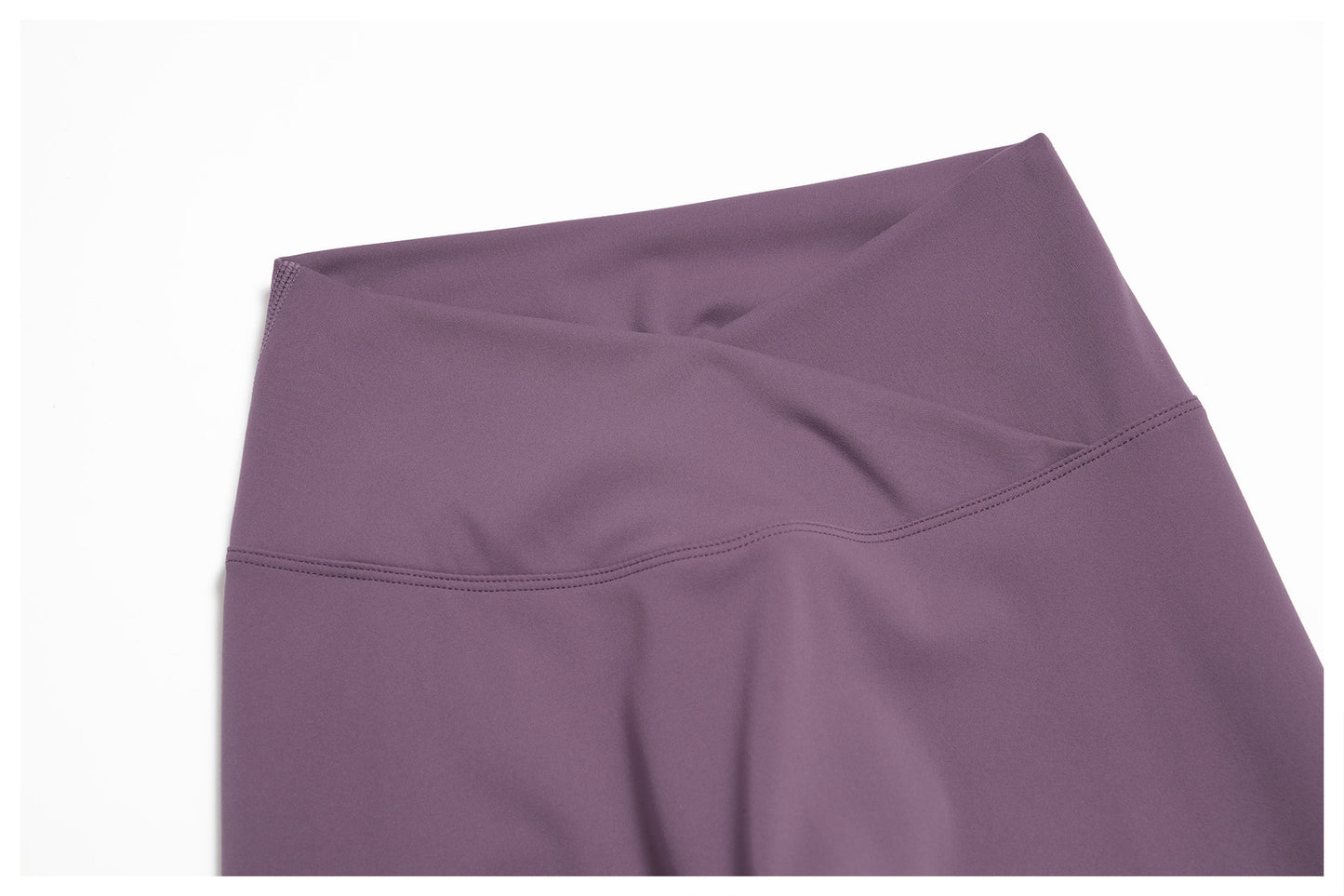Brushed Yoga Trousers Cross Waist Skinny Workout Pants Outdoor Cycling Running Trousers