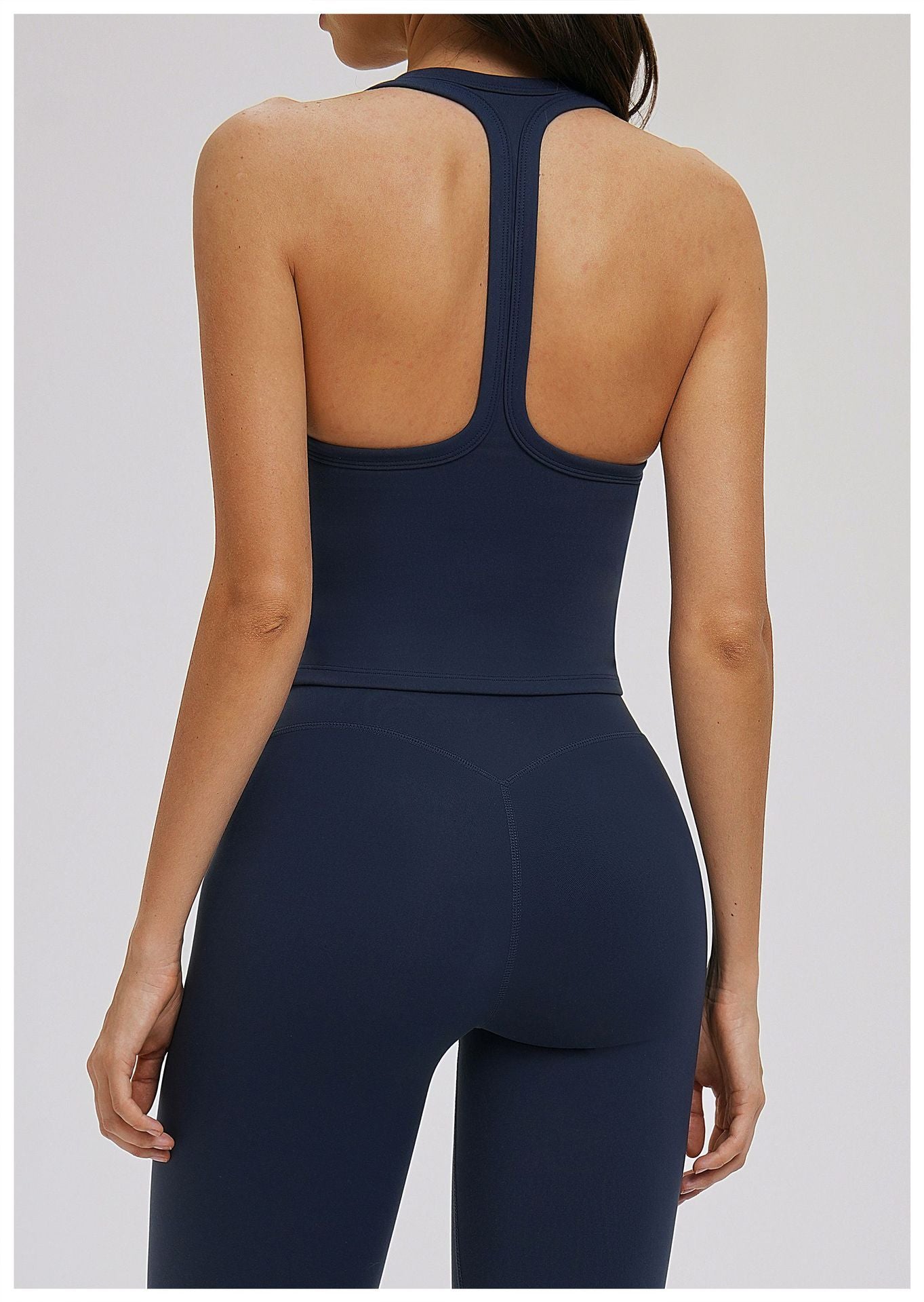 Tight Yoga Vest Hollow Out Cutout out Beauty Back Outdoor All Matching Vest Outdoor Running Exercise Underwear