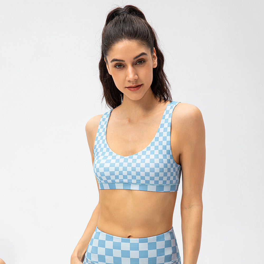 Blue Checkerboard