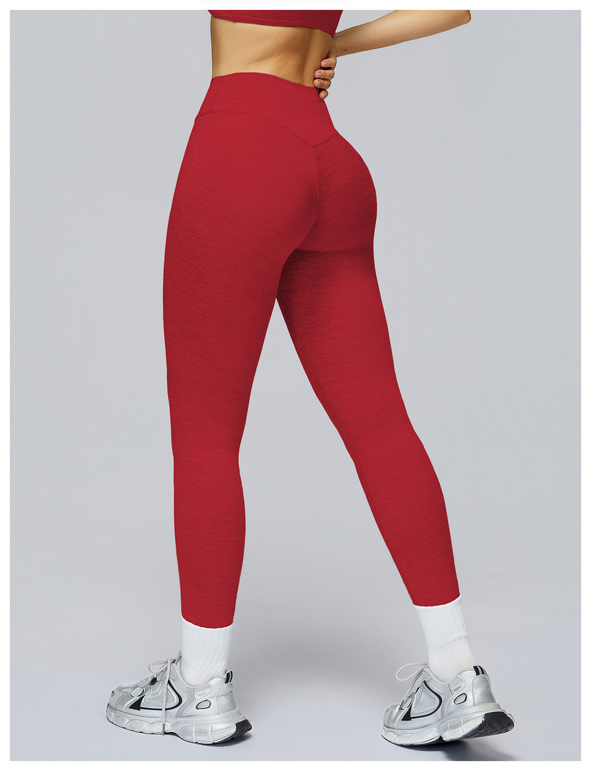 Brushed Yoga Trousers High Waist Quick Drying Skinny Slimming Sports Trousers Running Outdoors Workout Clothes Women