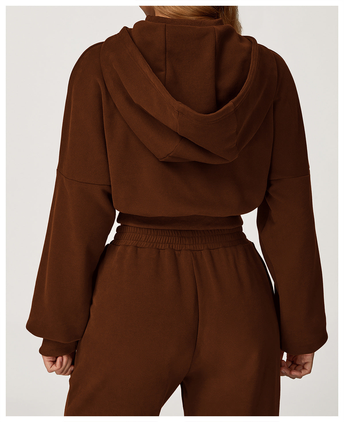 Hooded Sweatshirt Autumn Winter Casual Loose Coat Women Outdoor Running Fitness Sportswear