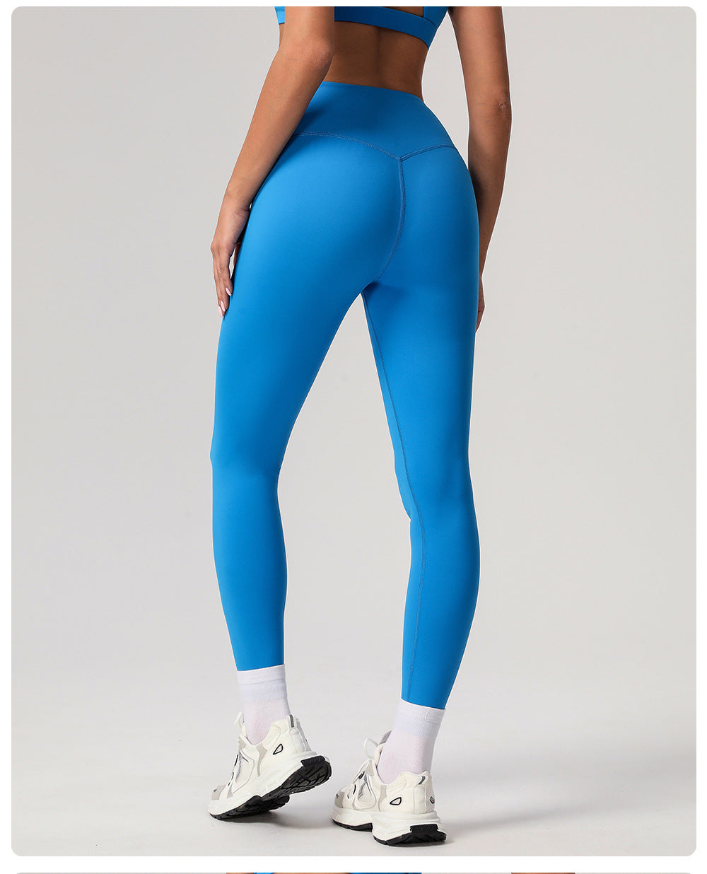 Quick Drying Yoga Pants Women High Waist Hip Lift Tight Sports Ninth Pants T Line Wear Resistant Running Fitness Pants