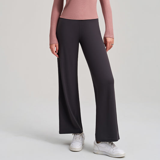 Yoga Wide Leg Pants High Waist Straight Slimming Loose Straight Drooping Pants Sports Fitness Yoga Pants