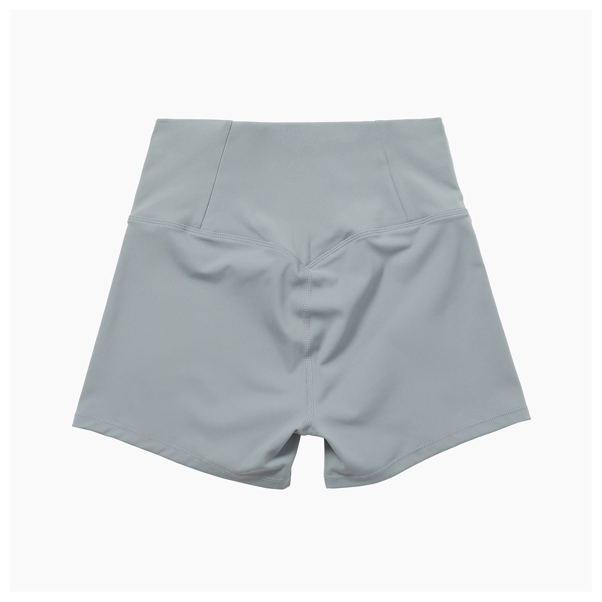 Sollinarry Nude Feel Tight Yoga Shorts High Waist Hip Lift Outer Wear Fitness Shorts Women Running Workout Pants