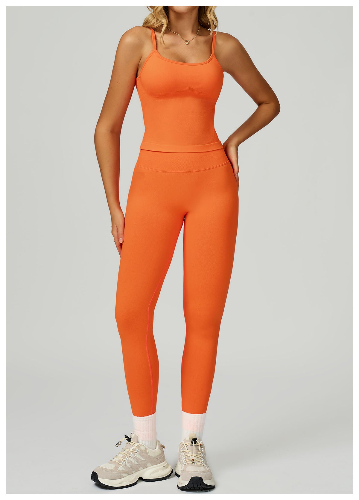Seamless Yoga Trousers Contrast Color Binding High Waist Slim Trousers Sports Running Fitness Pants