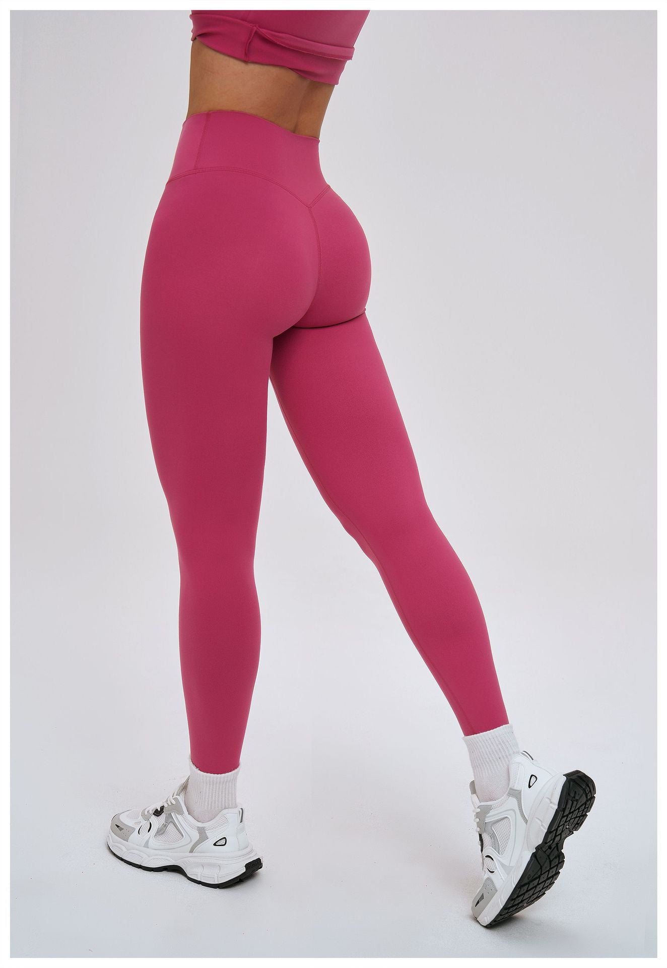 High Waist Pants No Embarrassment Line Yoga Pants Outdoor Skinny Hip Raise Sports Pants