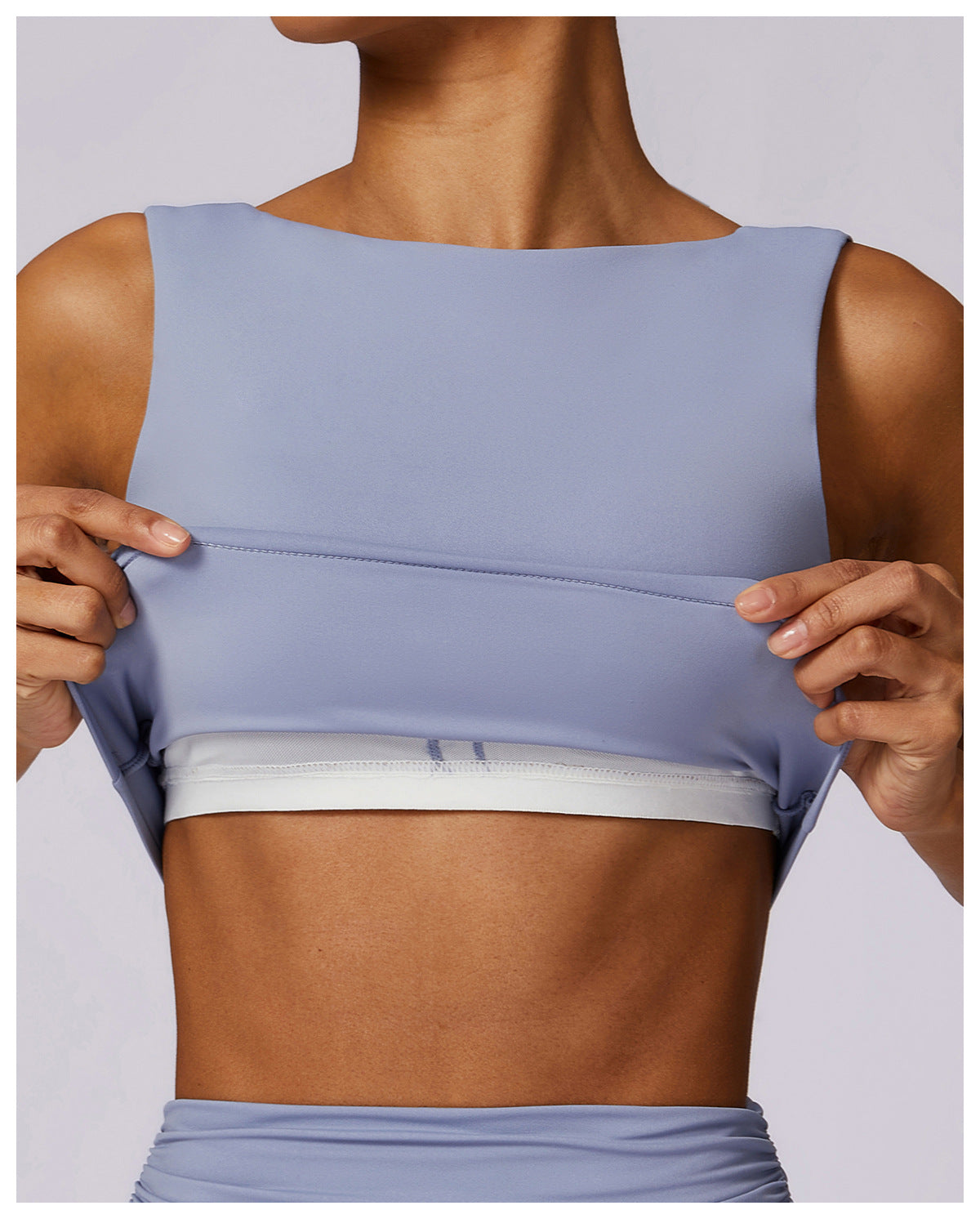 Sollinarry Shockproof Beauty Back Yoga Vest High Strength Poly Quick Drying Workout Clothes Running Tight Sports Underwear
