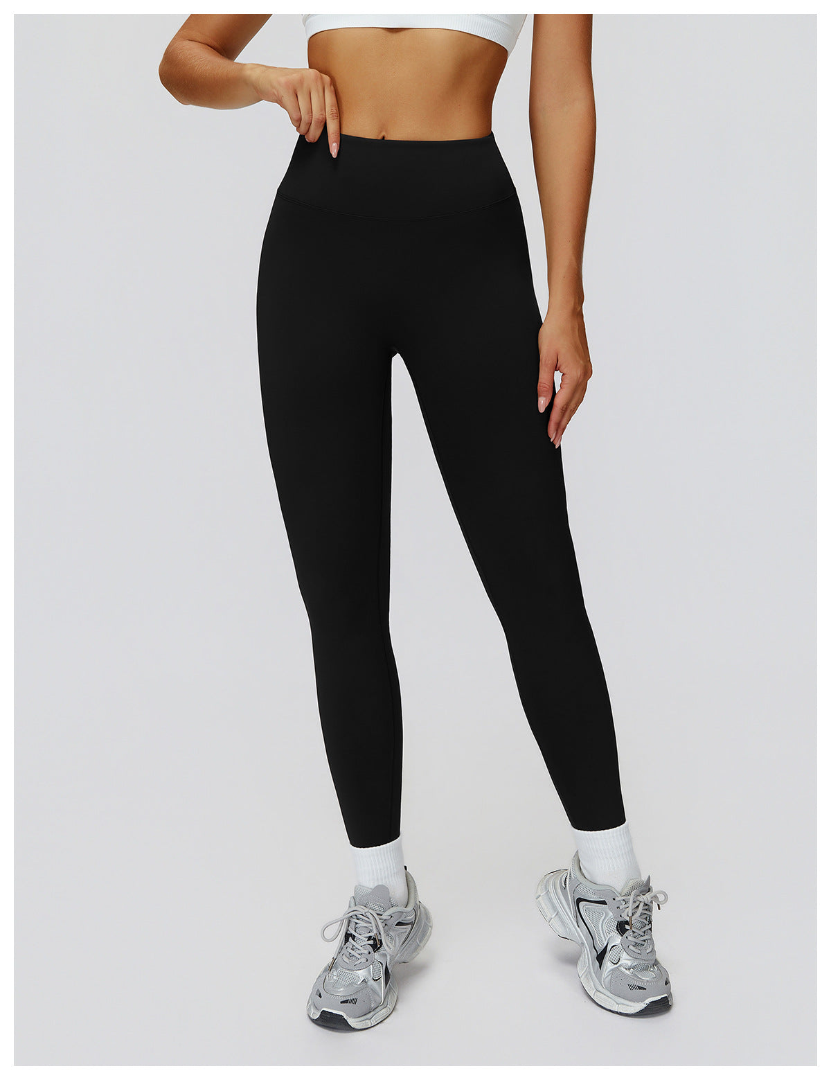 Autumn Winter Yoga Trousers Fleece Lined Keep Warm High Waist Tight Trousers Outdoor Sports Running Fitness Clothes Women