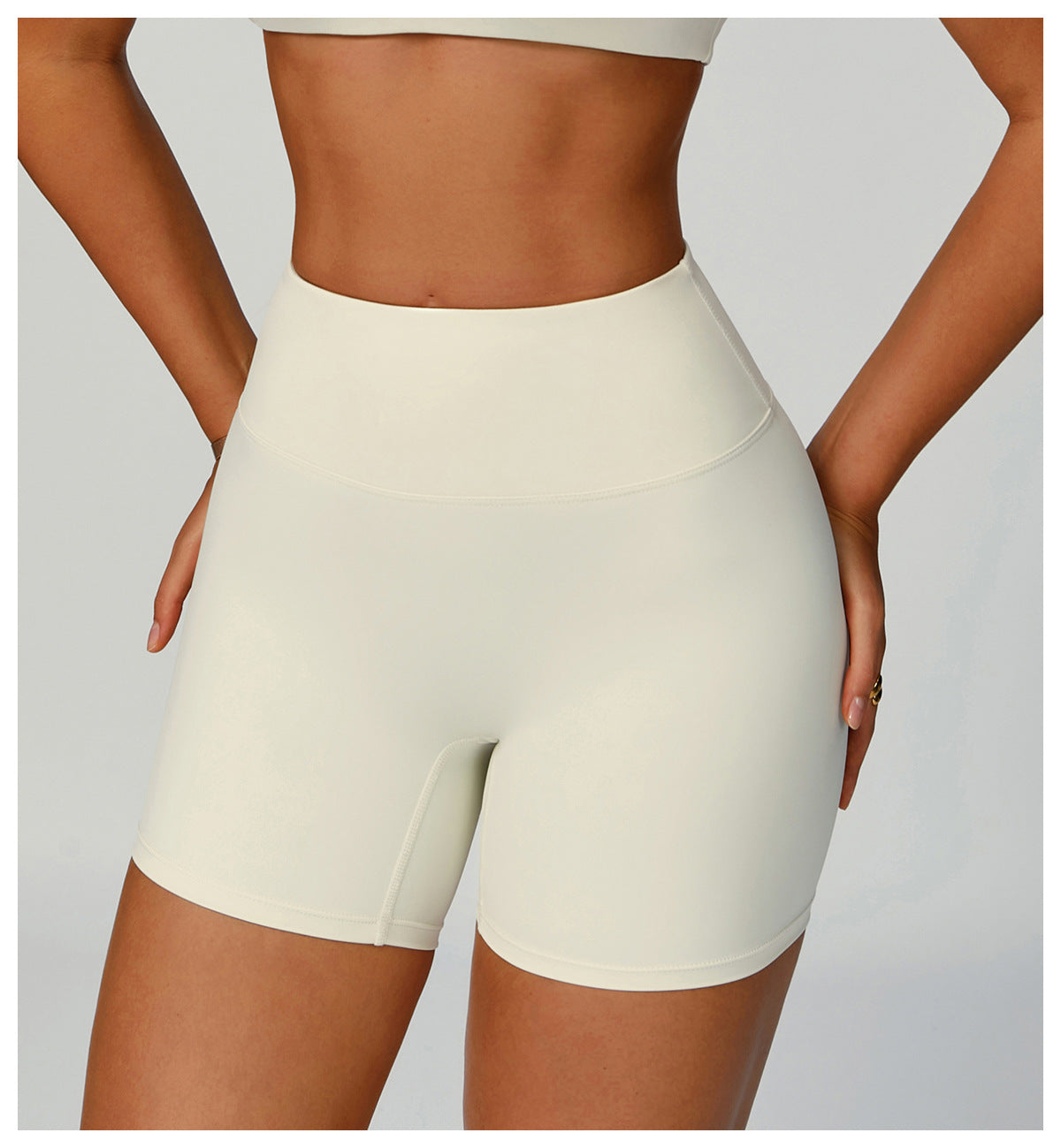 Sollinarry Sports Shorts Sustainable Recycled High Waist Workout Shorts Women Outdoor Running Sports Yoga Pants