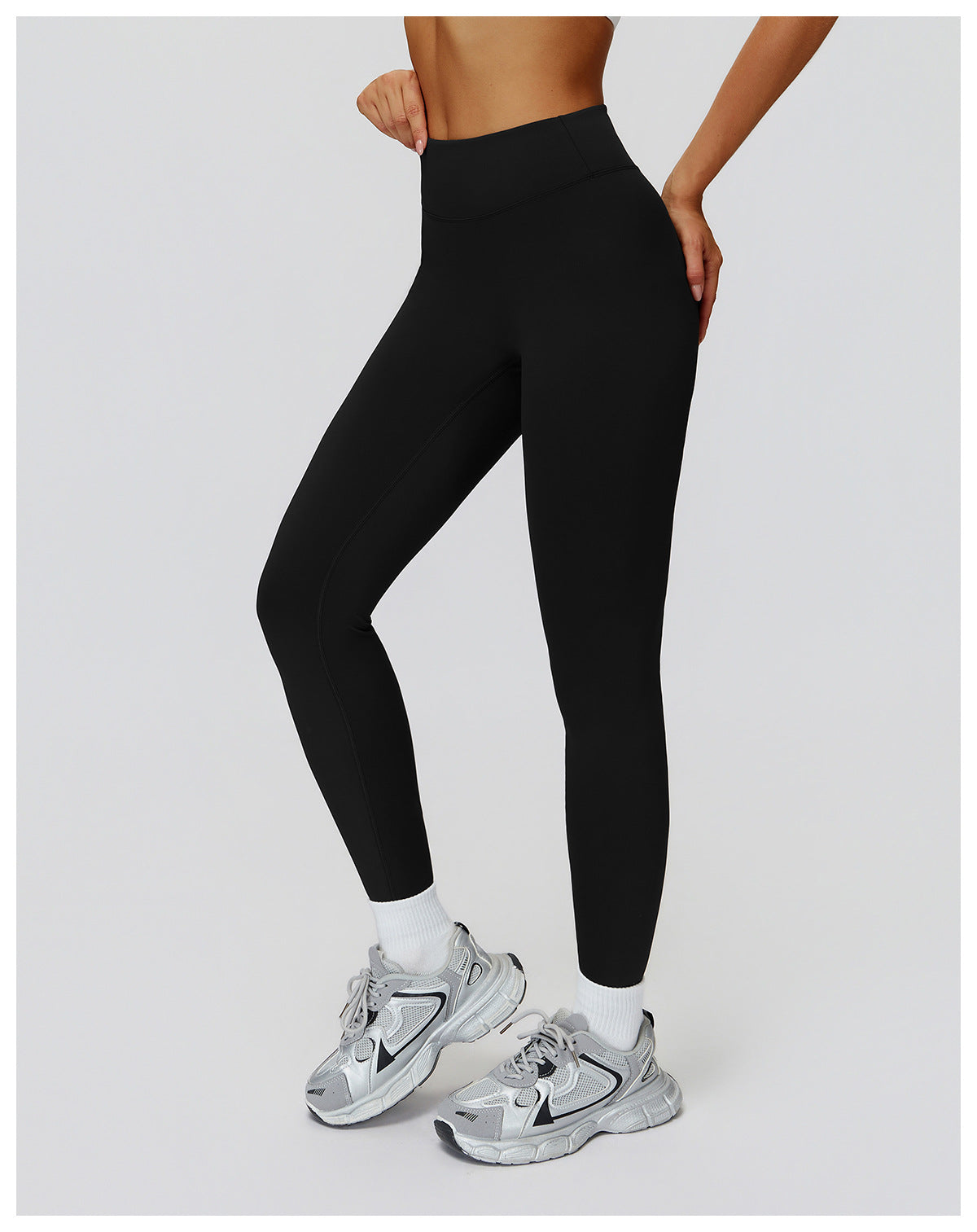 Autumn Winter Yoga Trousers Fleece Lined Keep Warm High Waist Tight Trousers Outdoor Sports Running Fitness Clothes Women