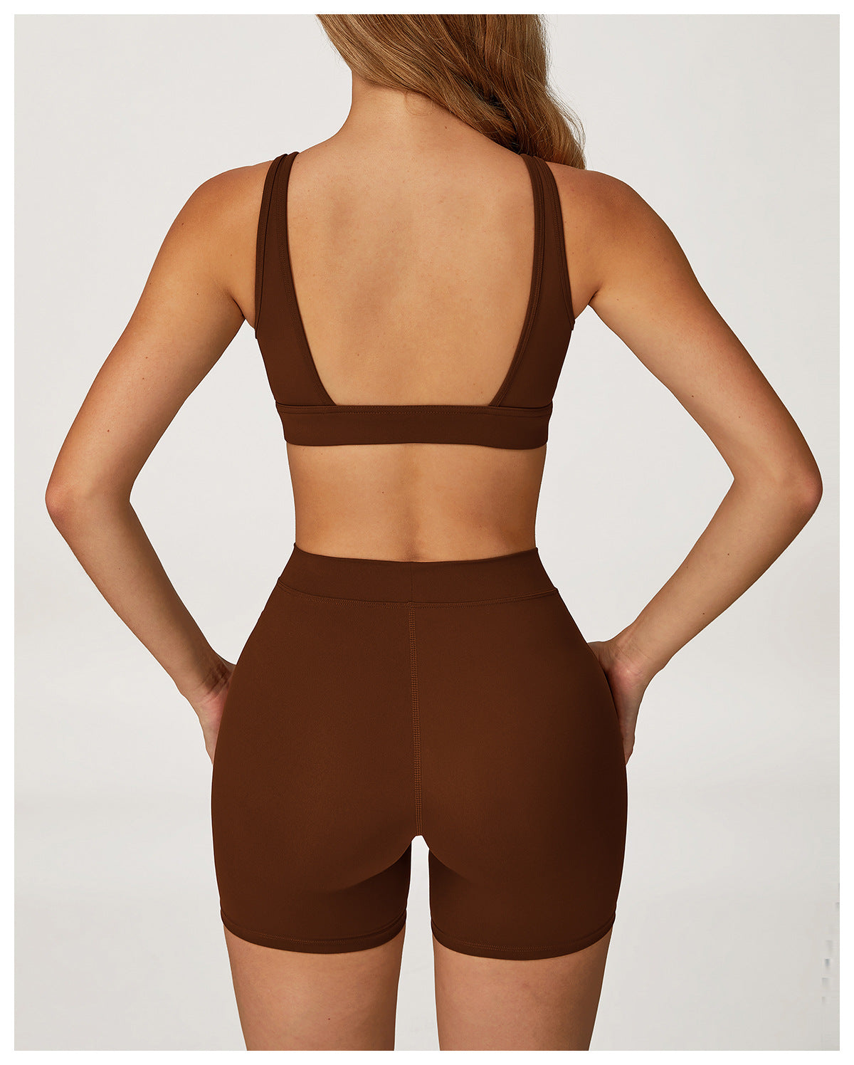 Brushed Yoga Bra Generous Beauty Back Quick Drying Sports Underwear High Sense Sports Running Fitness Clothes